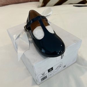 Age of Innocence Navy Patent Leather Shoe